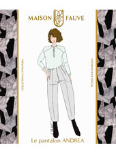Maison Fauve Le Pantalon ANDREA - naaipatroon - Engels en Franse instructies