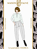 Maison Fauve The ANDREA Trousers - sewing pattern - English and French instructions