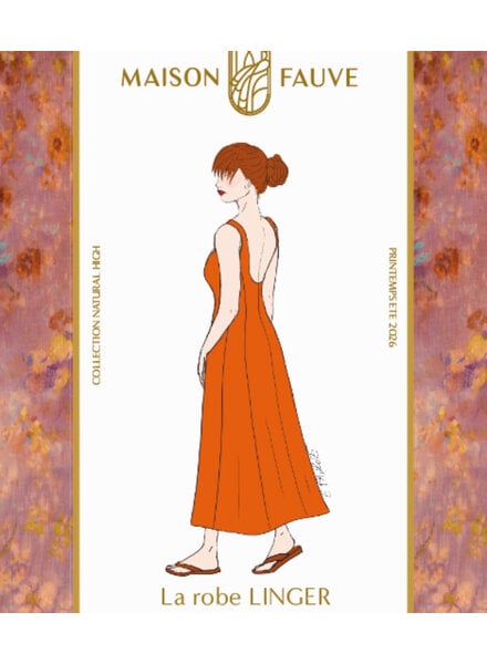 Maison Fauve Copy of Le Pantalon ANDREA - naaipatroon - Engels en Franse instructies