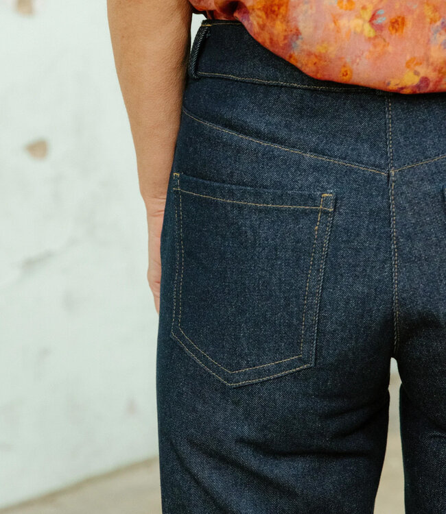 Maison Fauve Le jean WORN - naaipatroon - Engels en Franse instructies