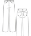Maison Fauve Le jean WORN - naaipatroon - Engels en Franse instructies
