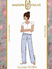 Maison Fauve The Worn Jeans - sewing pattern - English and French instructions