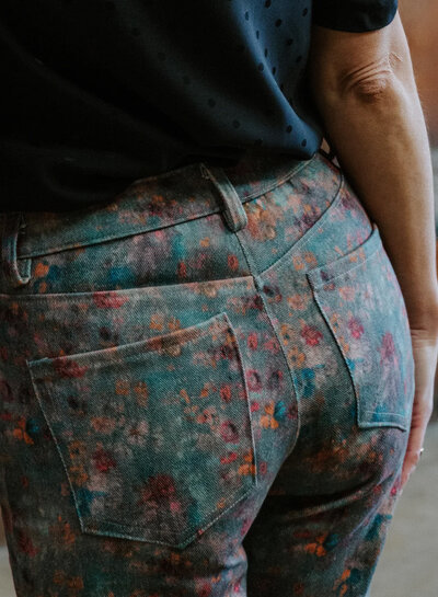 Maison Fauve The Worn Jeans - sewing pattern - English and French instructions