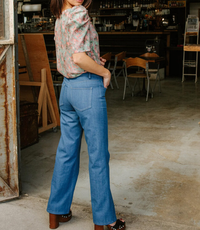 Maison Fauve Le jean WORN - naaipatroon - Engels en Franse instructies
