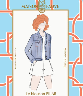 Maison Fauve The PILAR blouse - sewing pattern - English and French instructions