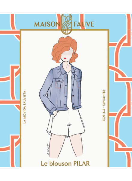 Maison Fauve Le blouson PILAR - naaipatroon - Engels en Franse instructies