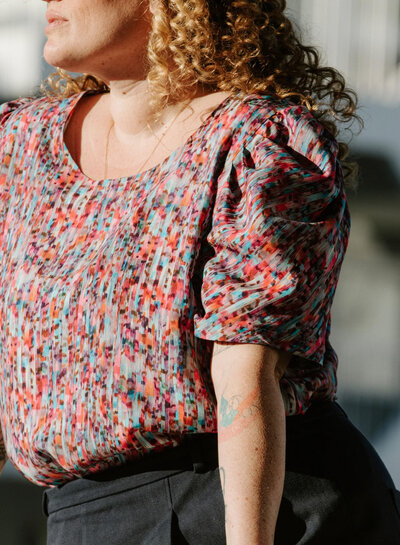 Maison Fauve The Doll blouse - sewing pattern - English and French instructions