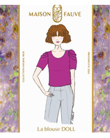 Maison Fauve La blouse DOLL - naaipatroon - Engels en Franse instructies
