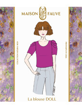 Maison Fauve The Doll blouse - sewing pattern - English and French instructions
