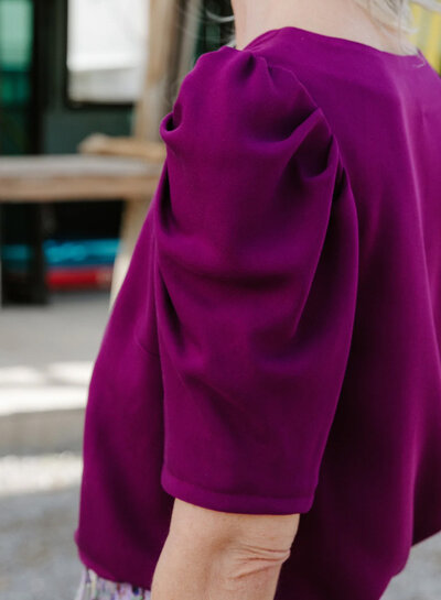 Maison Fauve The Doll blouse - sewing pattern - English and French instructions