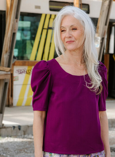 Maison Fauve La blouse DOLL - naaipatroon - Engels en Franse instructies