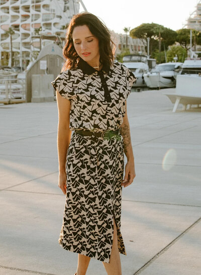 Maison Fauve The SILVANA dress - sewing pattern - English and French instructions