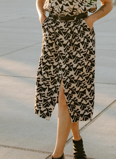 Maison Fauve The SILVANA dress - sewing pattern - English and French instructions