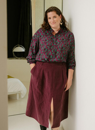 Maison Fauve The SILVANA dress - sewing pattern - English and French instructions