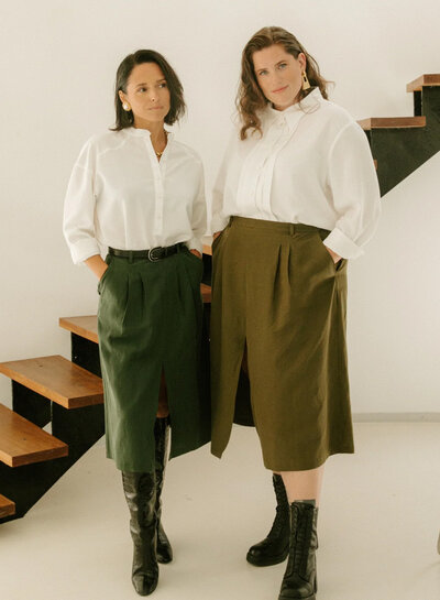 Maison Fauve The SILVANA dress - sewing pattern - English and French instructions