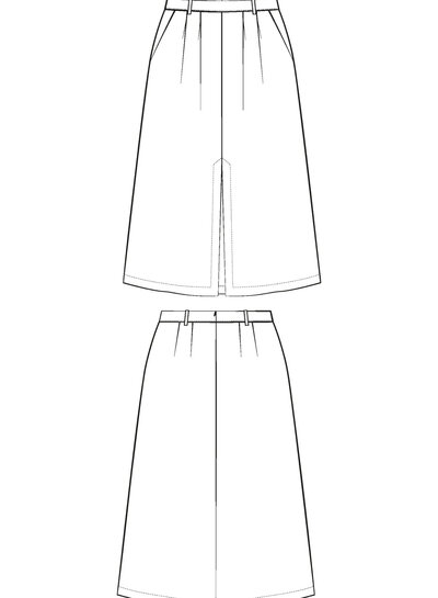 Maison Fauve The SILVANA dress - sewing pattern - English and French instructions