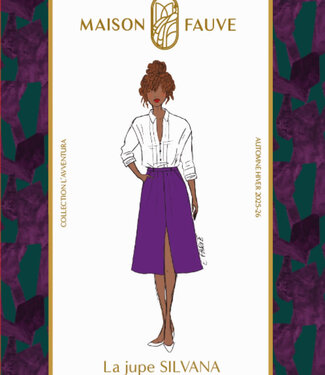 Maison Fauve The SILVANA dress - sewing pattern - English and French instructions
