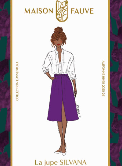 Maison Fauve The SILVANA dress - sewing pattern - English and French instructions