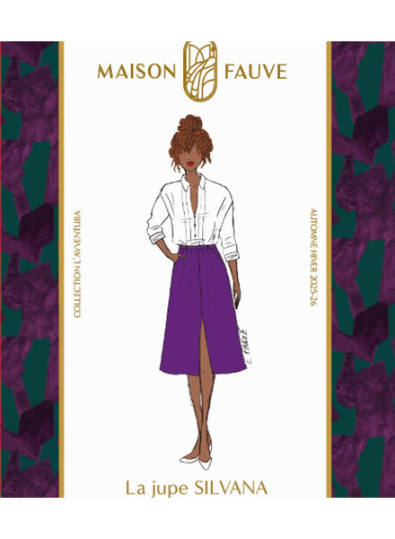 Maison Fauve The SILVANA dress - sewing pattern - English and French instructions
