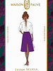 Maison Fauve The SILVANA dress - sewing pattern - English and French instructions