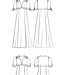 Maison Fauve La robe ROSALIE - naaipatroon - Engels en Franse instructies