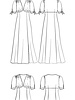 Maison Fauve The ROSALIE dress - sewing pattern - English and French instructions