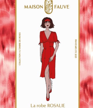 Maison Fauve The ROSALIE dress - sewing pattern - English and French instructions