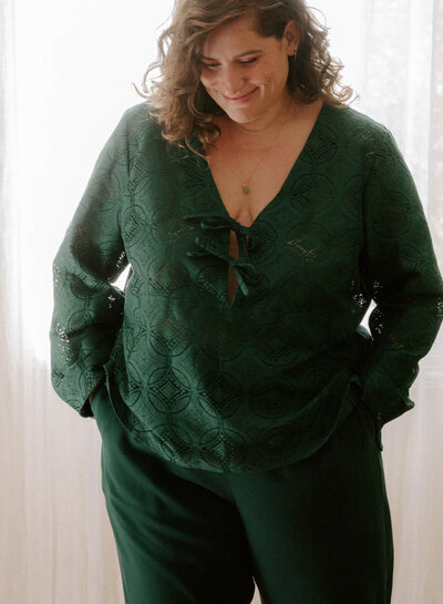 Maison Fauve The SOUPIR pyjamas - sewing pattern - English and French instructions