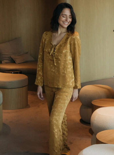 Maison Fauve The SOUPIR pyjamas - sewing pattern - English and French instructions