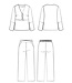 Maison Fauve Le pyjama SOUPIR - naaipatroon - Engels en Franse instructies