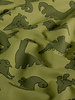 dinosaurussen olijfgroen - tricot