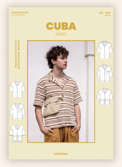 Notches Cuba shirt * pre-order, beschikbaar vanaf 8/5