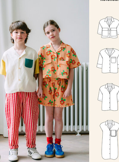 Notches Colombia shirt / dress * pre-order, available from 8/5