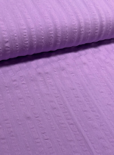Madeline lilac seersucker cotton