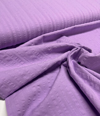 Madeline lilac seersucker cotton