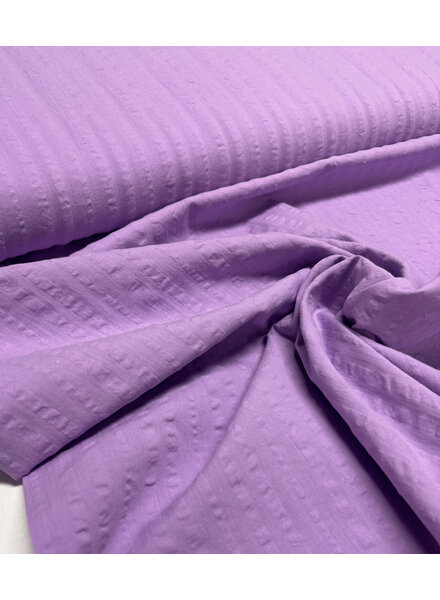 Madeline lilac seersucker cotton