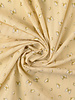 be trendy butterflies and embroidered stripes - cotton