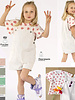 be trendy vlinders en broderie streepjes - katoen