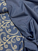 dark blue denim look - cotton 106
