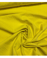 Fibremood yellow with subtle lines - seersucker