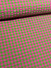 fuchsia lime vichy checks - seersucker