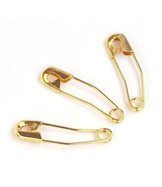 curved safety pins - 36 pieces - 27mm