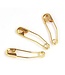 curved safety pins - 36 pieces - 27mm
