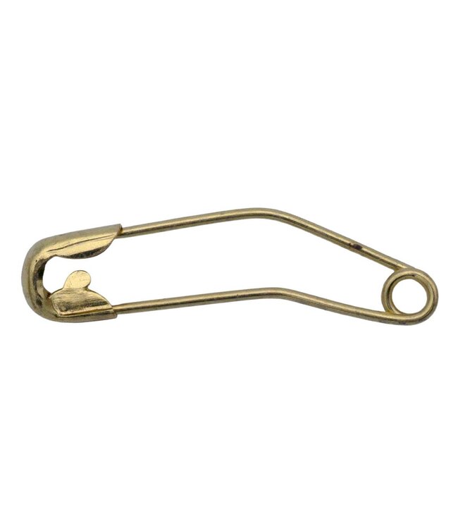 curved safety pins - 36 pieces - 27mm