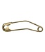 curved safety pins - 36 pieces - 27mm