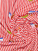 Fibremood red vacay mode - striped cotton