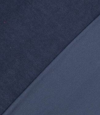 navy blue sponge - stretchy terry
