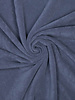 marineblauw spons - rekbare badstof