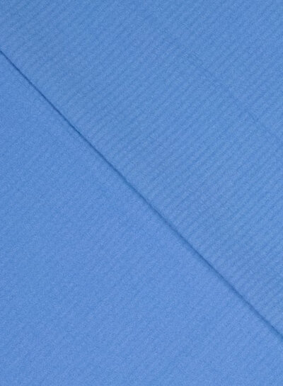 Fibremood small blue with subtle lines - seersucker
