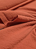 Fibremood Marsala with subtle lines - seersucker